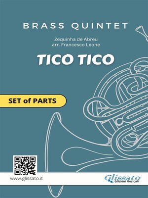 cover image of Tico Tico--Brass Quintet set of parts